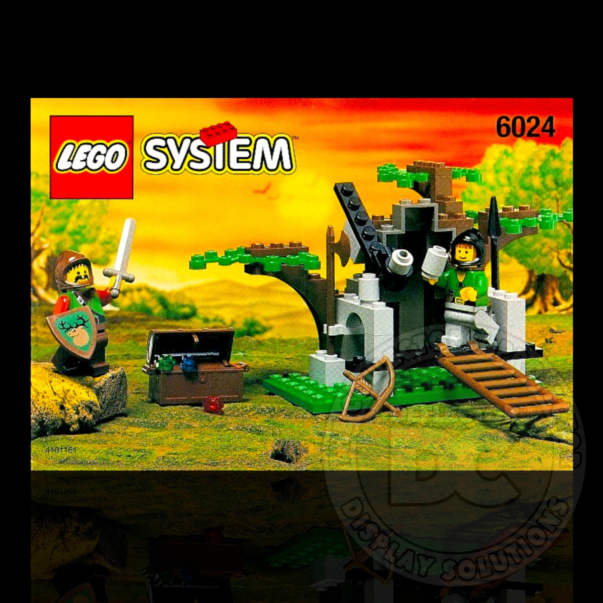 LEGO Bandit Ambush (6024) Display Case