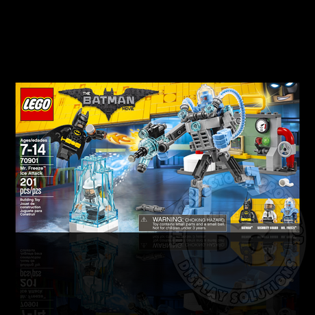 LEGO The Batman Movie Mr Freeze Ice Attack (70901) Display