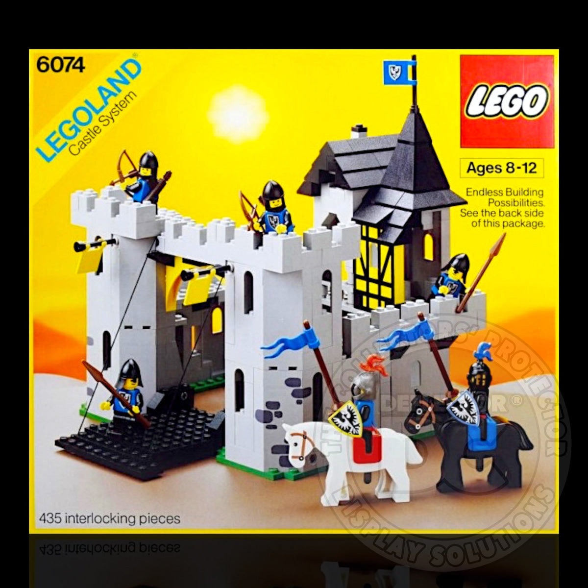 LEGO Black Falcon’s Fortress (6074) Display Case