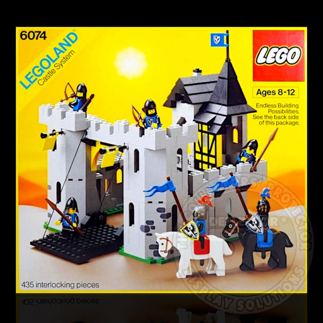 LEGO Black Falcon’s Fortress (6074) Display Case