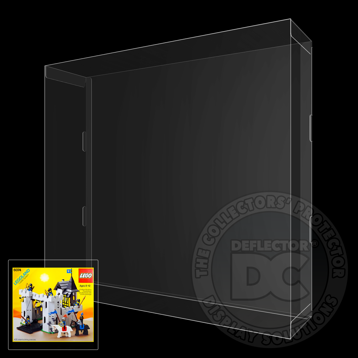 LEGO Black Falcon’s Fortress (6074) Display Case