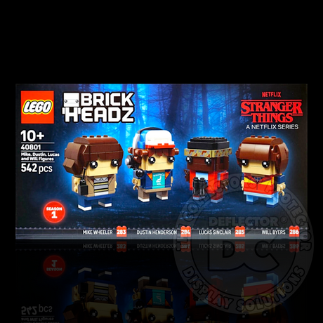 LEGO Brickheadz Stranger Things (40801 & 40879) Display Case