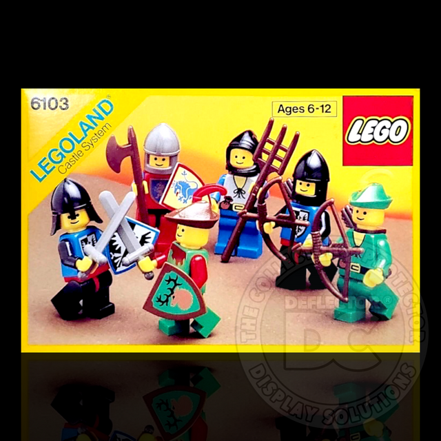 LEGO Castle Mini Figures (6103) Display Case