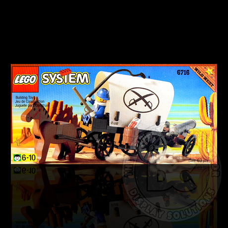 LEGO Covered Wagon (6716) Display Case