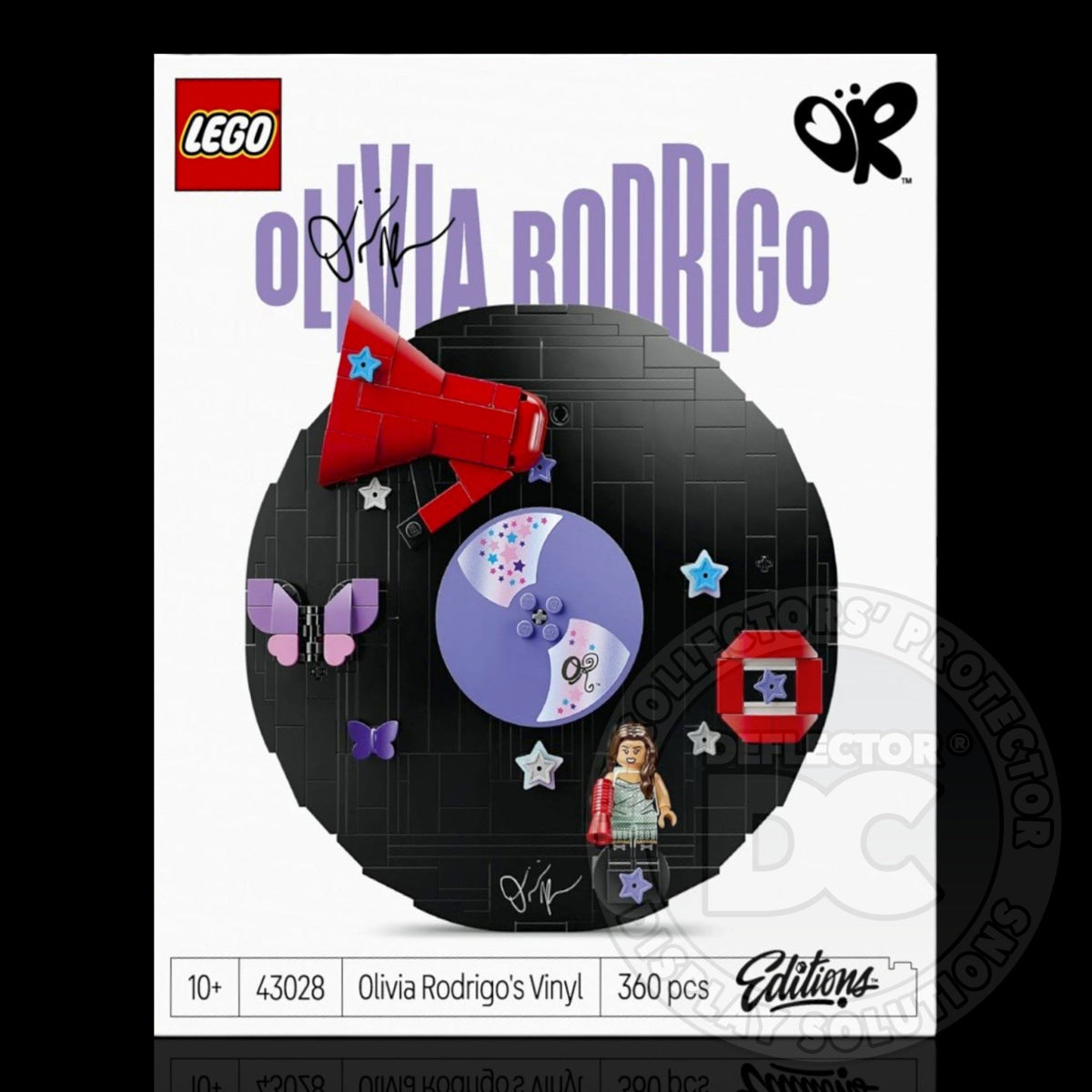 LEGO Editions Olivia Rodrigo’s Vinyl (43028) Display Case