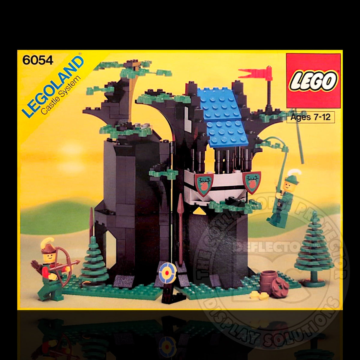 LEGO Forestmen’s Hideout (6054) Display Case
