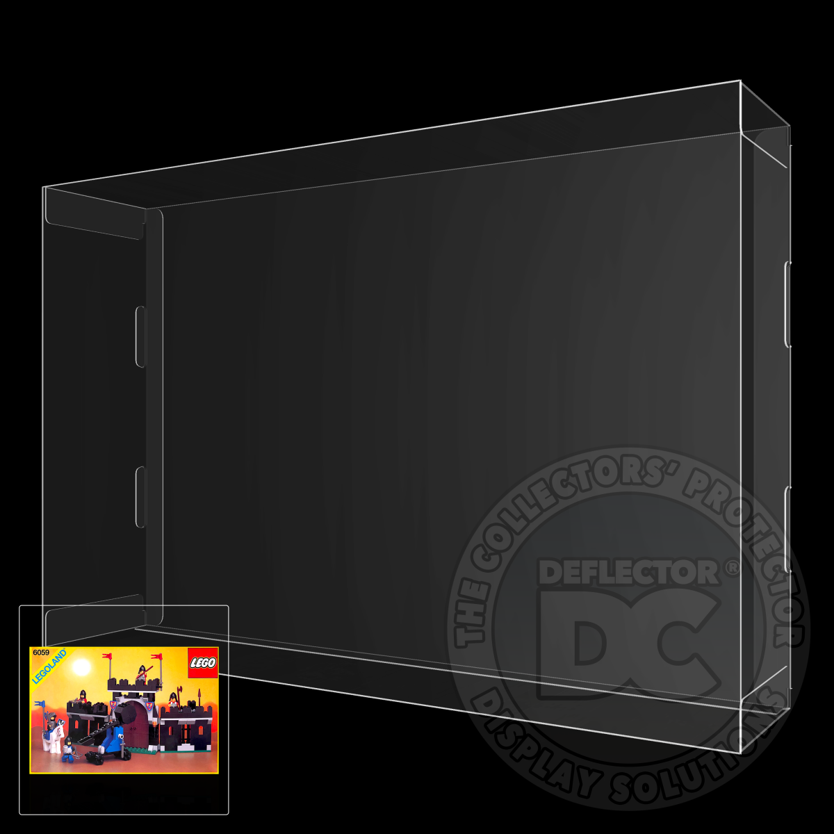 LEGO Legoland Knight’s Stronghold (6059) Display Case