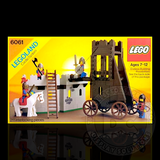 LEGO Legoland Siege Tower (6061) Display Case