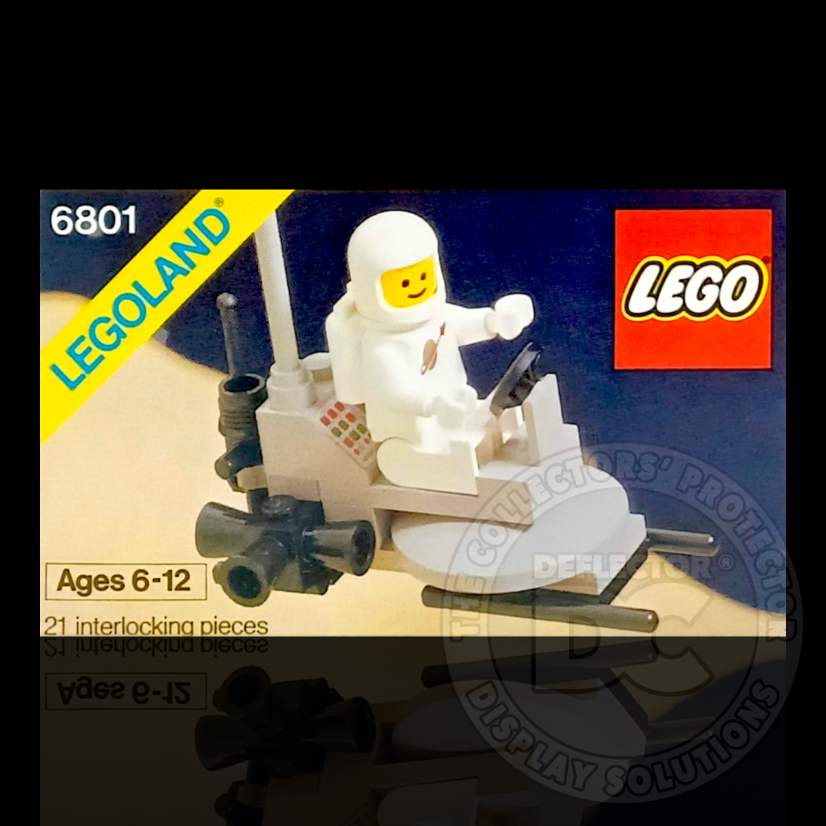 LEGO Legoland Space Scooter (6801) Display Case