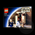 Lego Star Wars Jabba’s Message 4475 Display Case DELUXE 600µm Folding Display Case