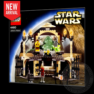 Lego Star Wars Jabba’s Palace 4480 Display Case DELUXE 600µm Folding Display Case