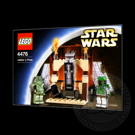 Lego Star Wars Jabba’s Prize 4476 Display Case DELUXE 600µm Folding Display Case