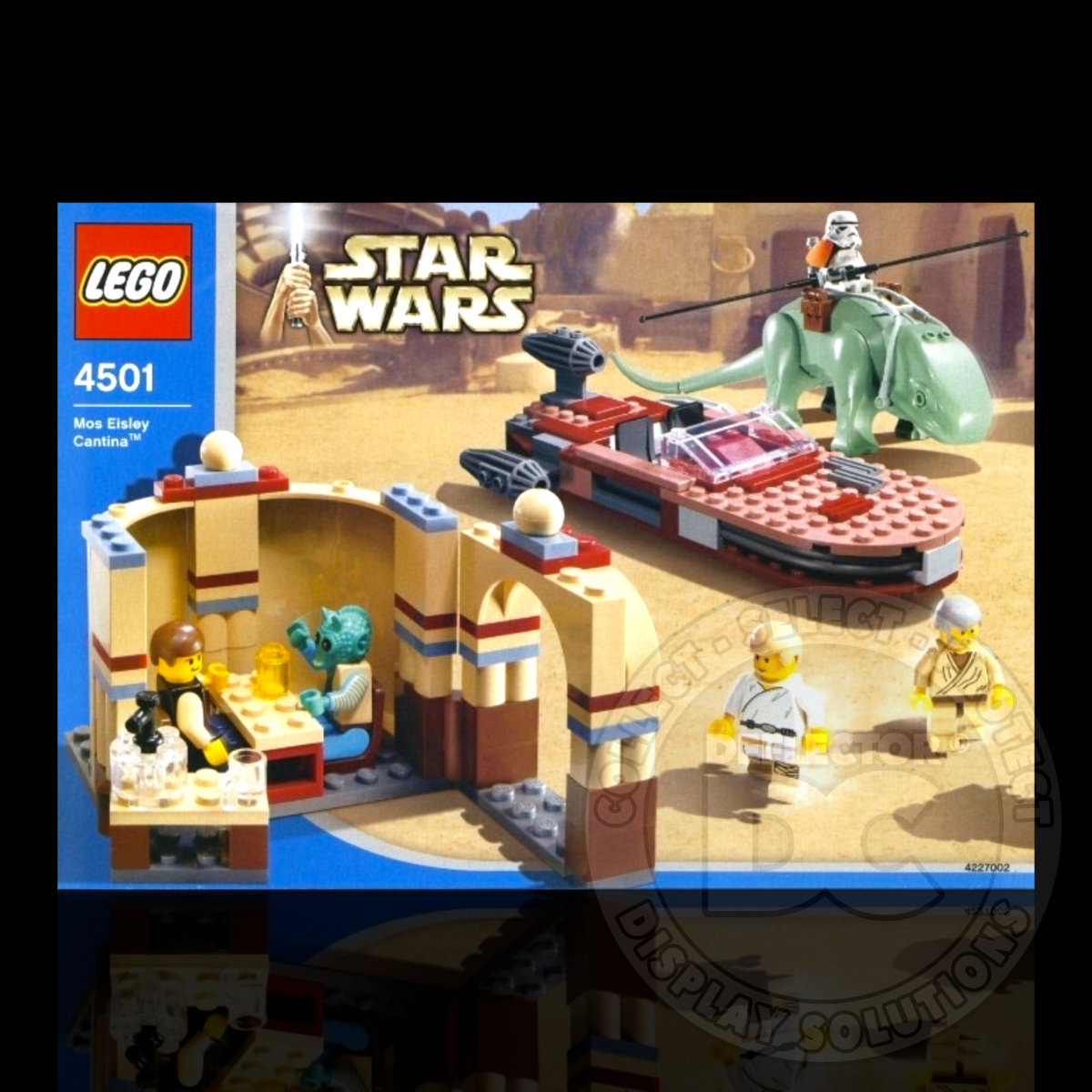 Lego Star Wars Mos Eisley Cantina 4501 Display Case