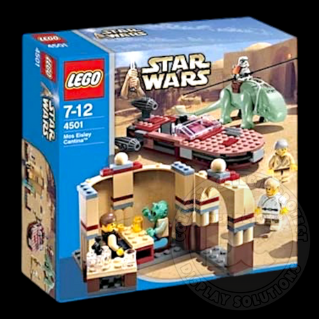 Lego Star Wars Mos Eisley Cantina 4501 Display Case