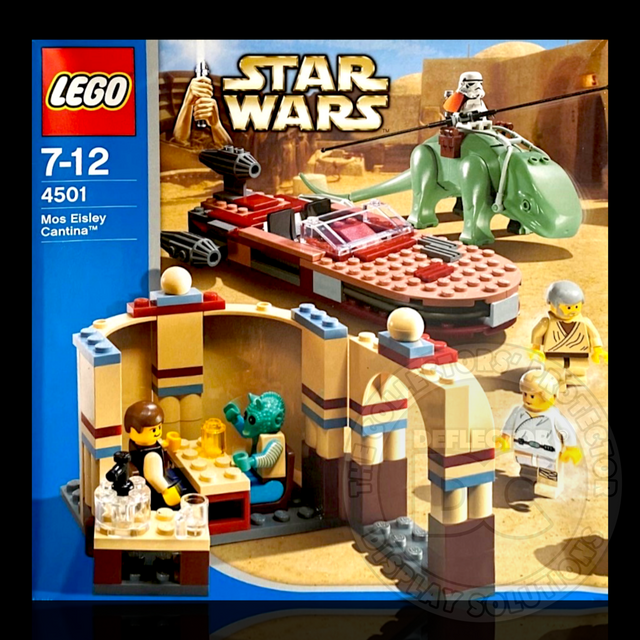 LEGO Star Wars Mos Eisley Cantina 4501 Display Case