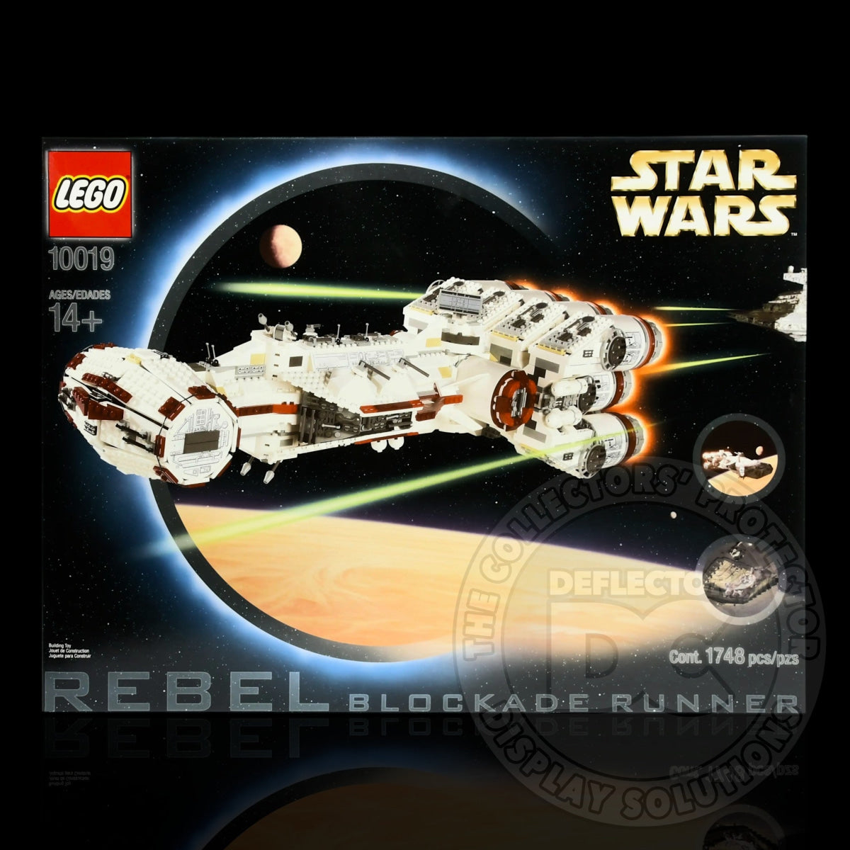 LEGO Star Wars Rebel Blockade Runner (10019) Display Case