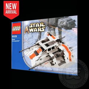 Lego Star Wars Rebel Snowspeeder 10129 Display Case