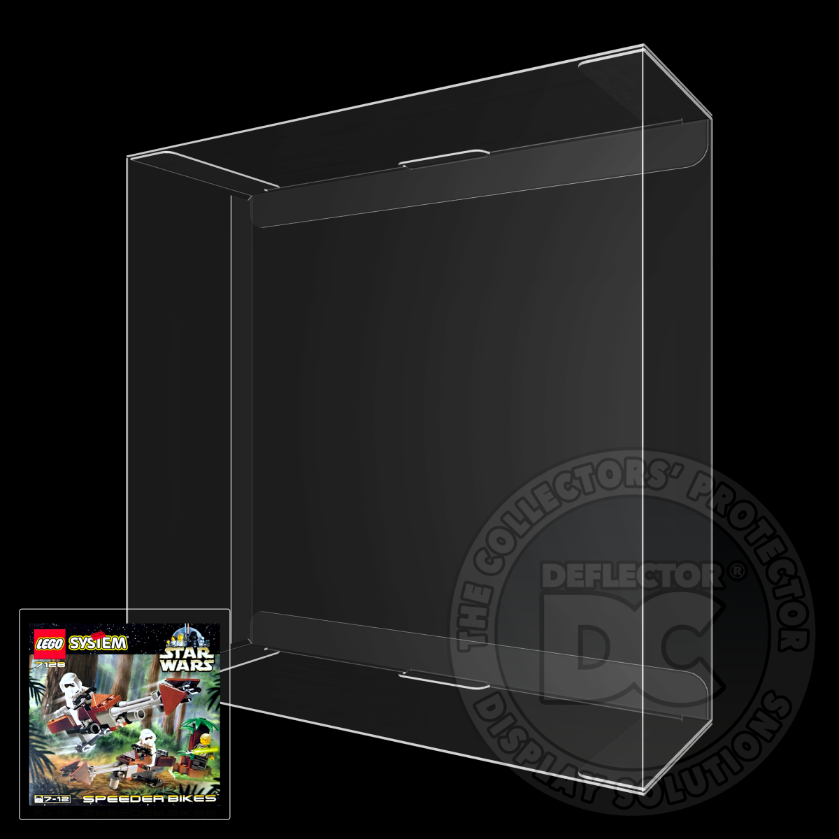 LEGO Star Wars Speeder Bikes (7128) Display Case
