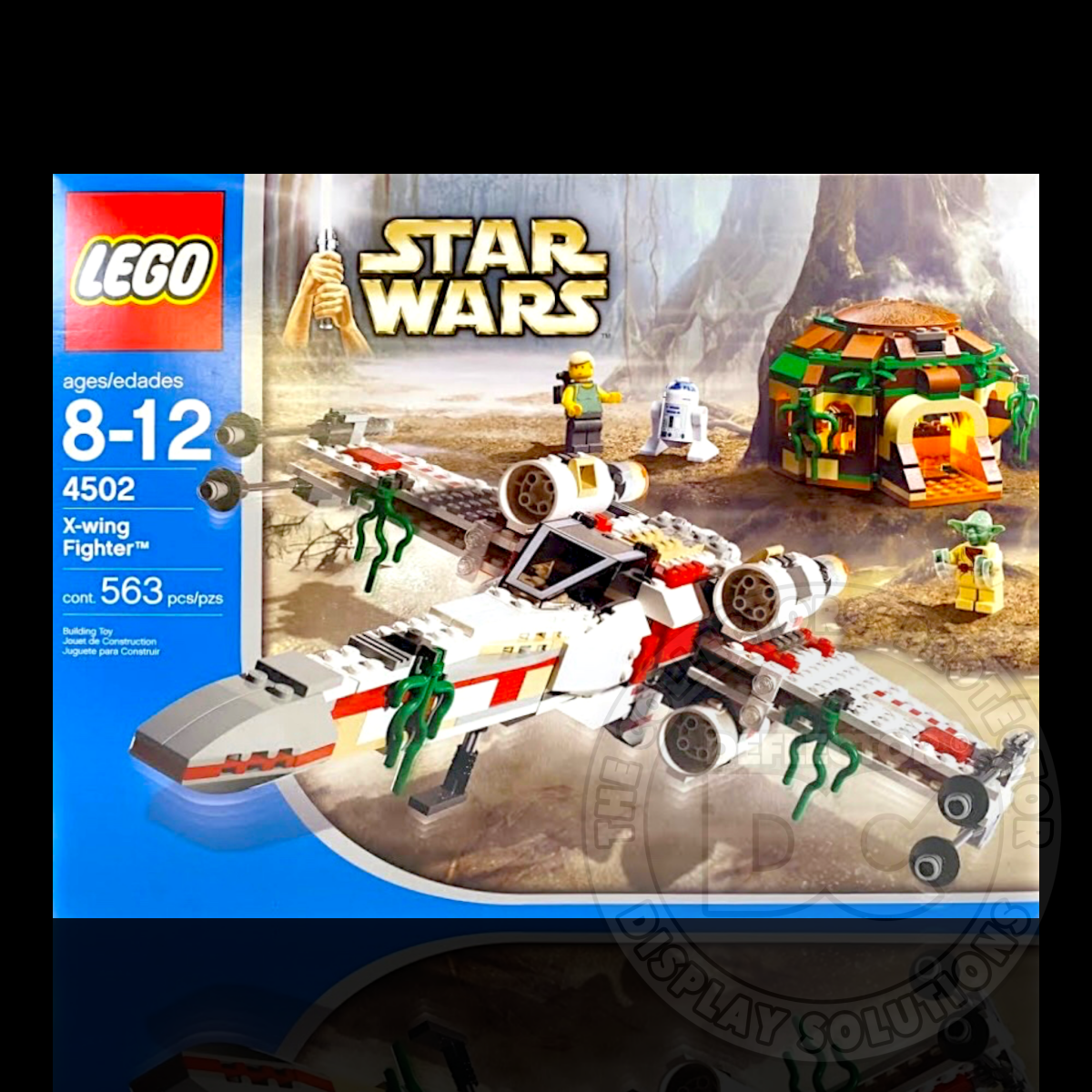 LEGO Star Wars X-wing Fighter 4502 Display Case