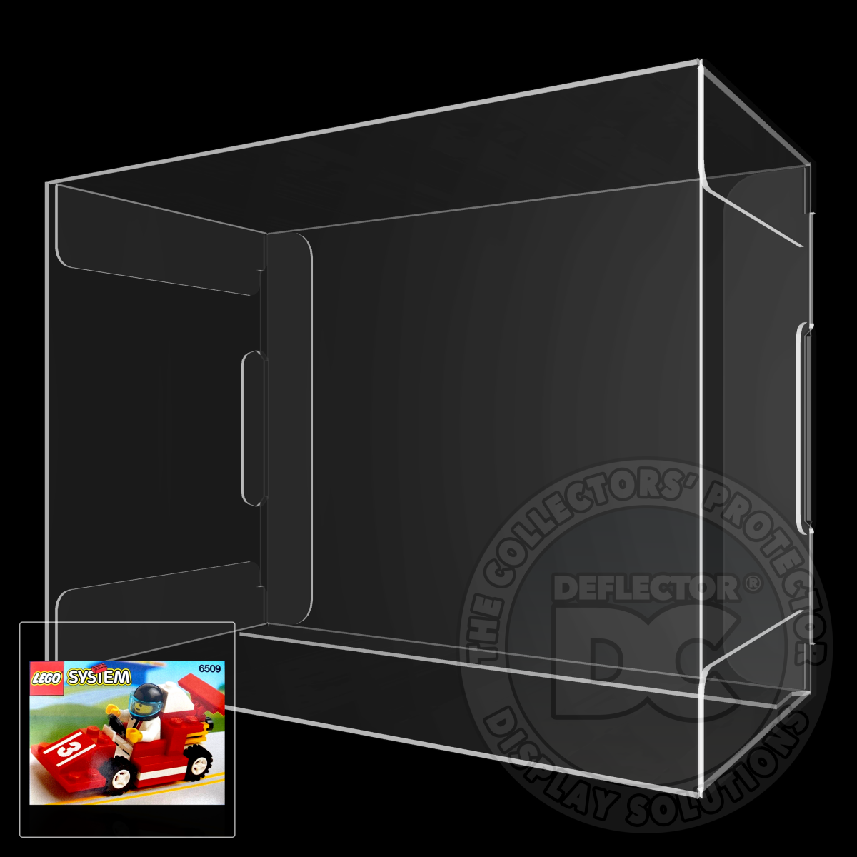 LEGO System Red Devil Racer (6509) Display Case