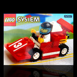 LEGO System Red Devil Racer (6509) Display Case