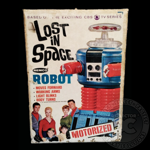 Lost In Space Motorized Robot Figure Display Case