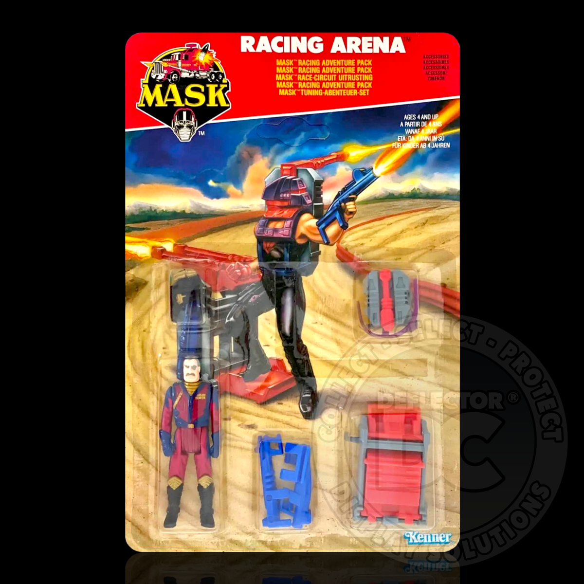 M.A.S.K. Adventure Packs (European) Display Case