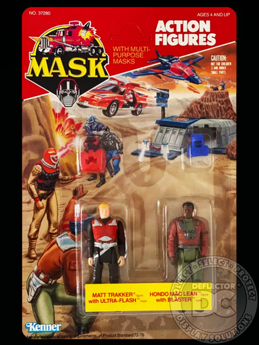 M.A.S.K. Figure Packs Display Case