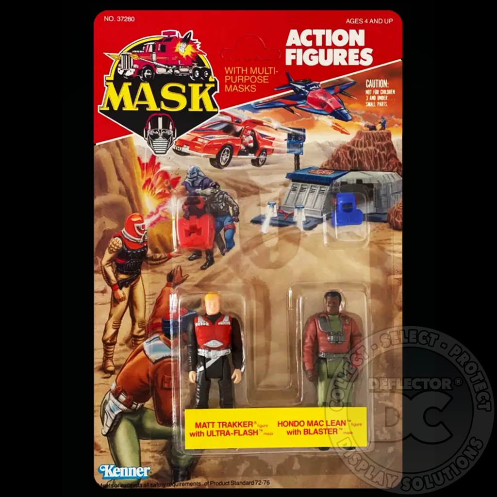 M.A.S.K. Figure Packs Display Case