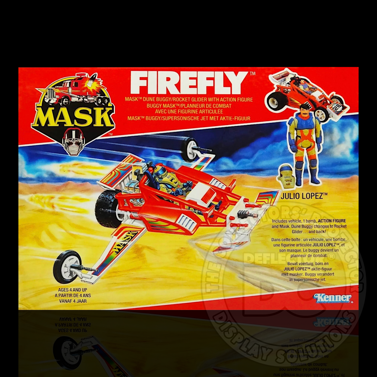 M.A.S.K. Firefly (European) Vehicle Display Case