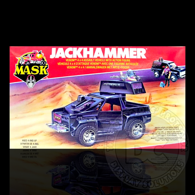 M.A.S.K. Jackhammer (European) Vehicle Display Case