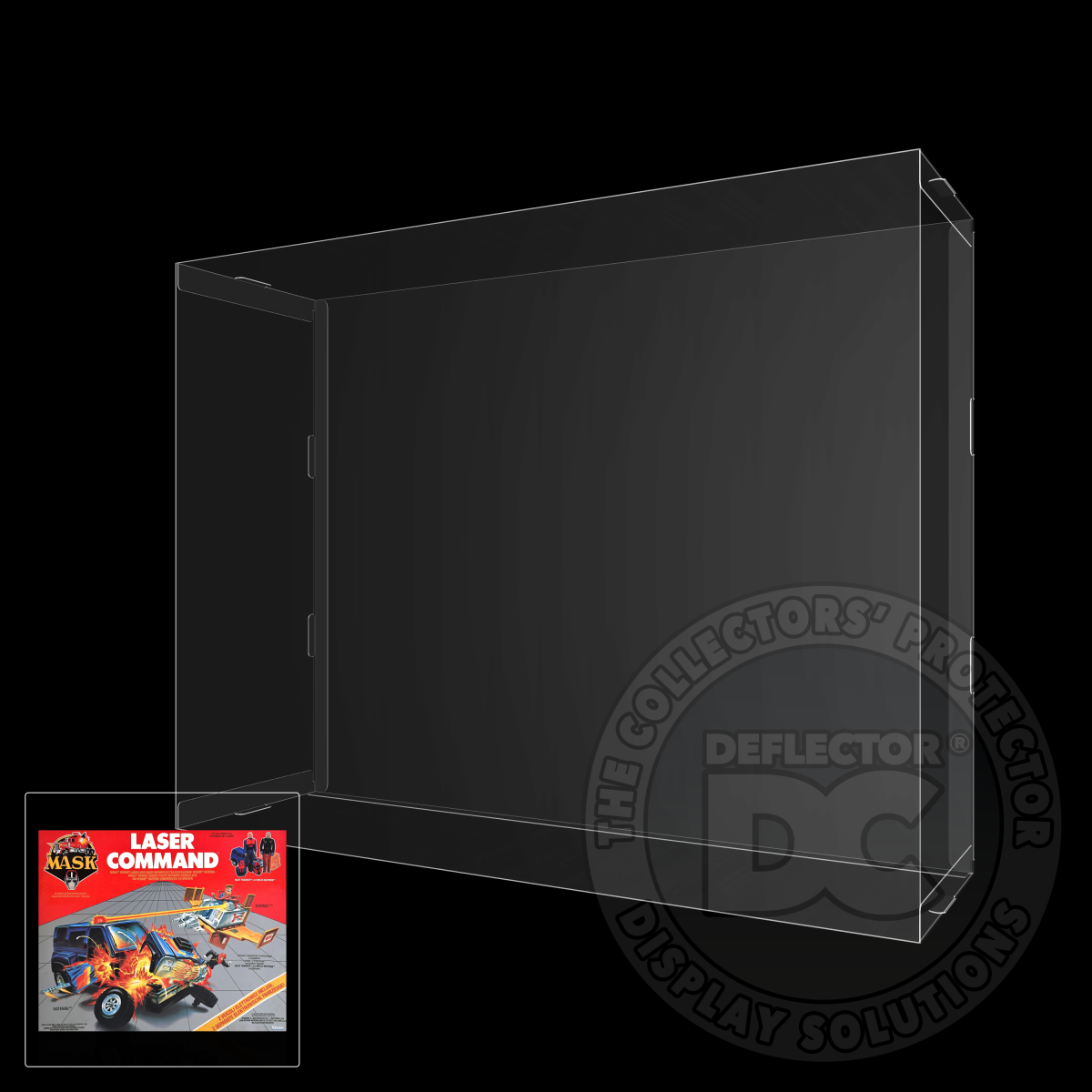M.A.S.K. Laser Command (European) Set Display Case