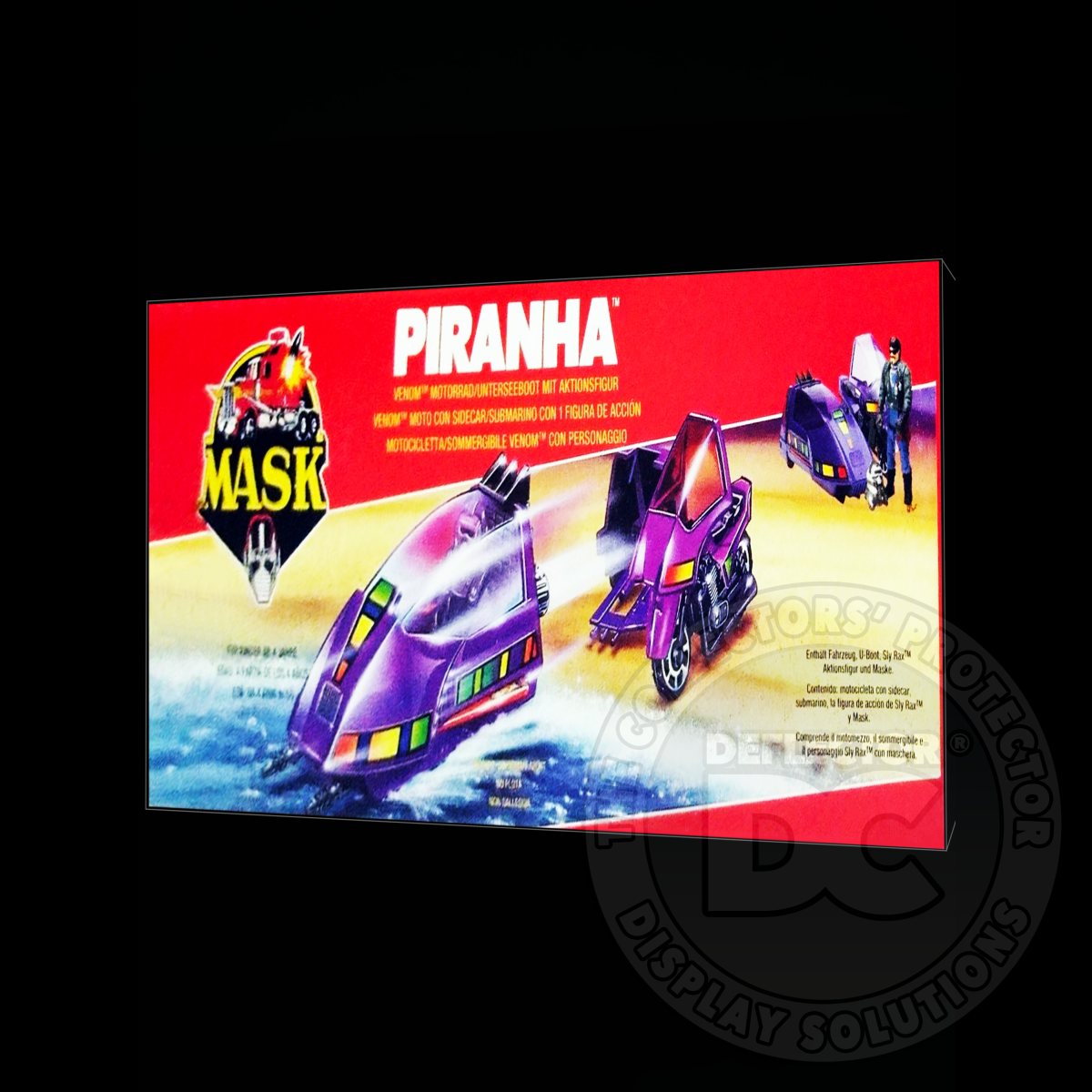 M.A.S.K. Piranha (European) Vehicle Display Case