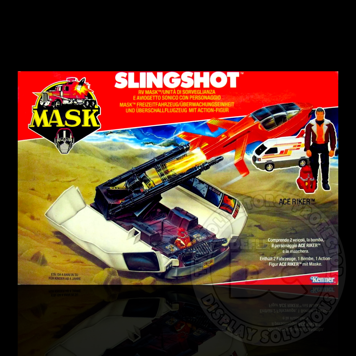 M.A.S.K. Slingshot (European) Vehicle Display Case