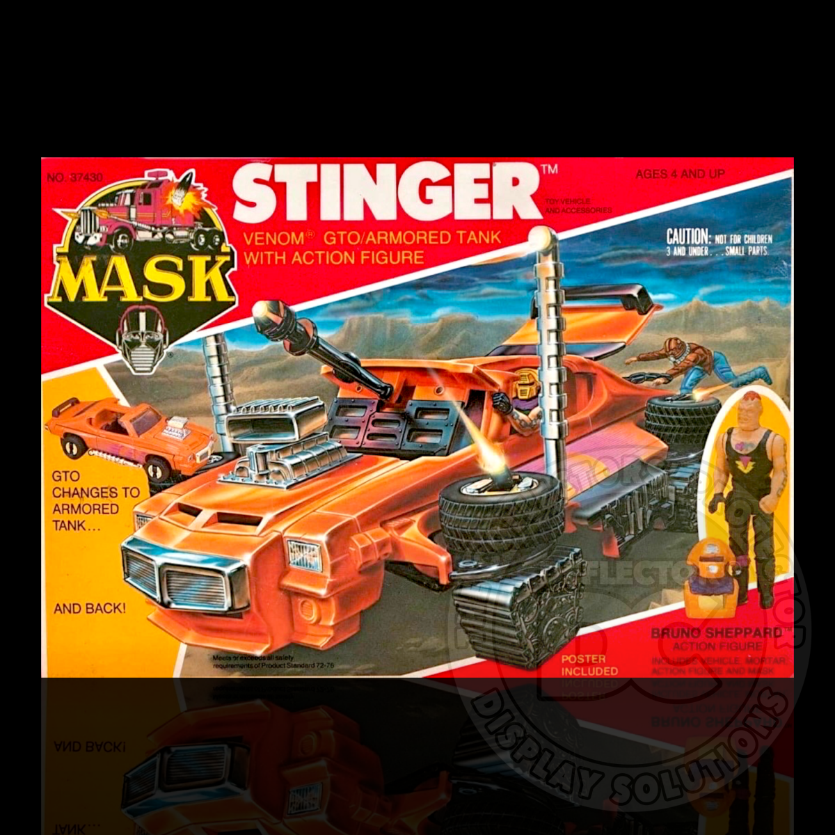 M.A.S.K. Stinger (US) Vehicle Display Case