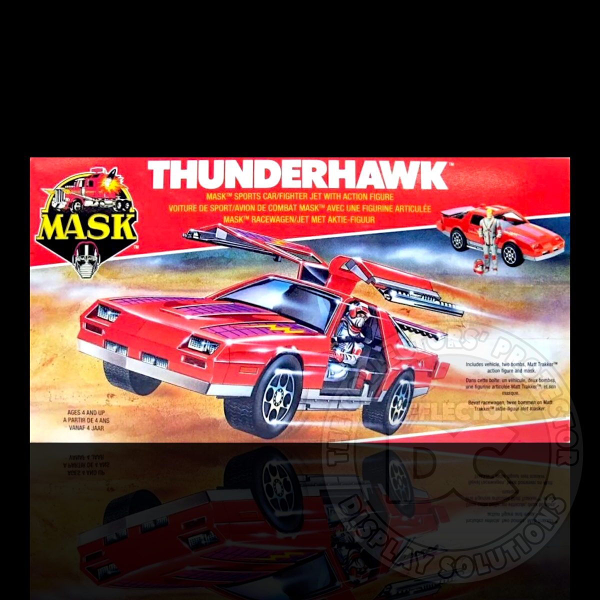 M.A.S.K. Thunderhawk (European) Vehicle Display Case