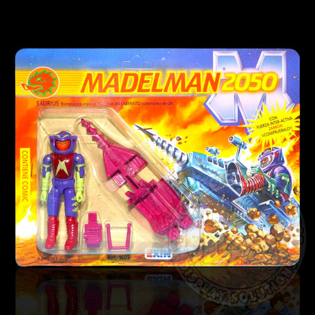 Madelman 2050 Zarkon Series 1 Figure Display Case