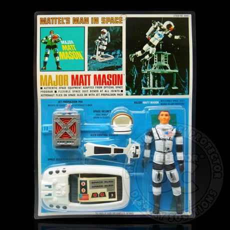 Major Matt Mason Fight Pak Display Case