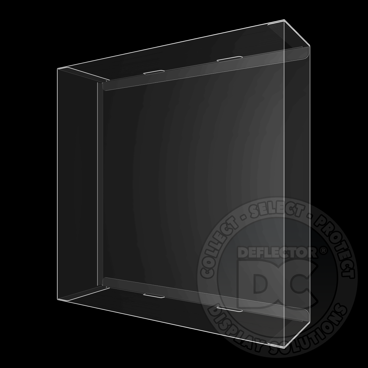 Marvel Legends Maximum Series Hulk Figure Display Case Deluxe 600µm / Box Tuck Folding Display Case