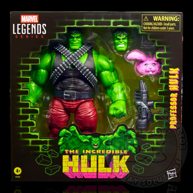 Marvel Legends Professor Hulk Figure Display Case