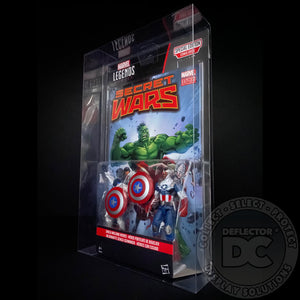 Marvel Legends Series Comic Book 2 Pack Figure Display Case