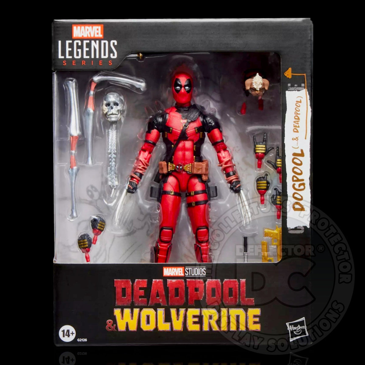 Marvel Legends Series Dogpool and Deadpool Figure Display