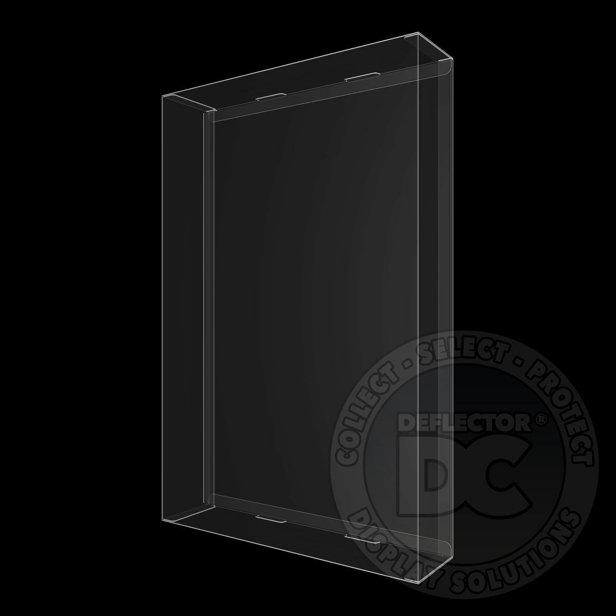 Marvel Legends Series Secret Wars Figure Display Case Deluxe 600µm / Card Rail Folding Display Case