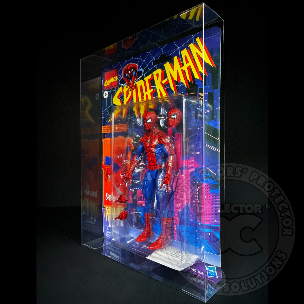Marvel Retro Collection Spider-Man Figure Display Case