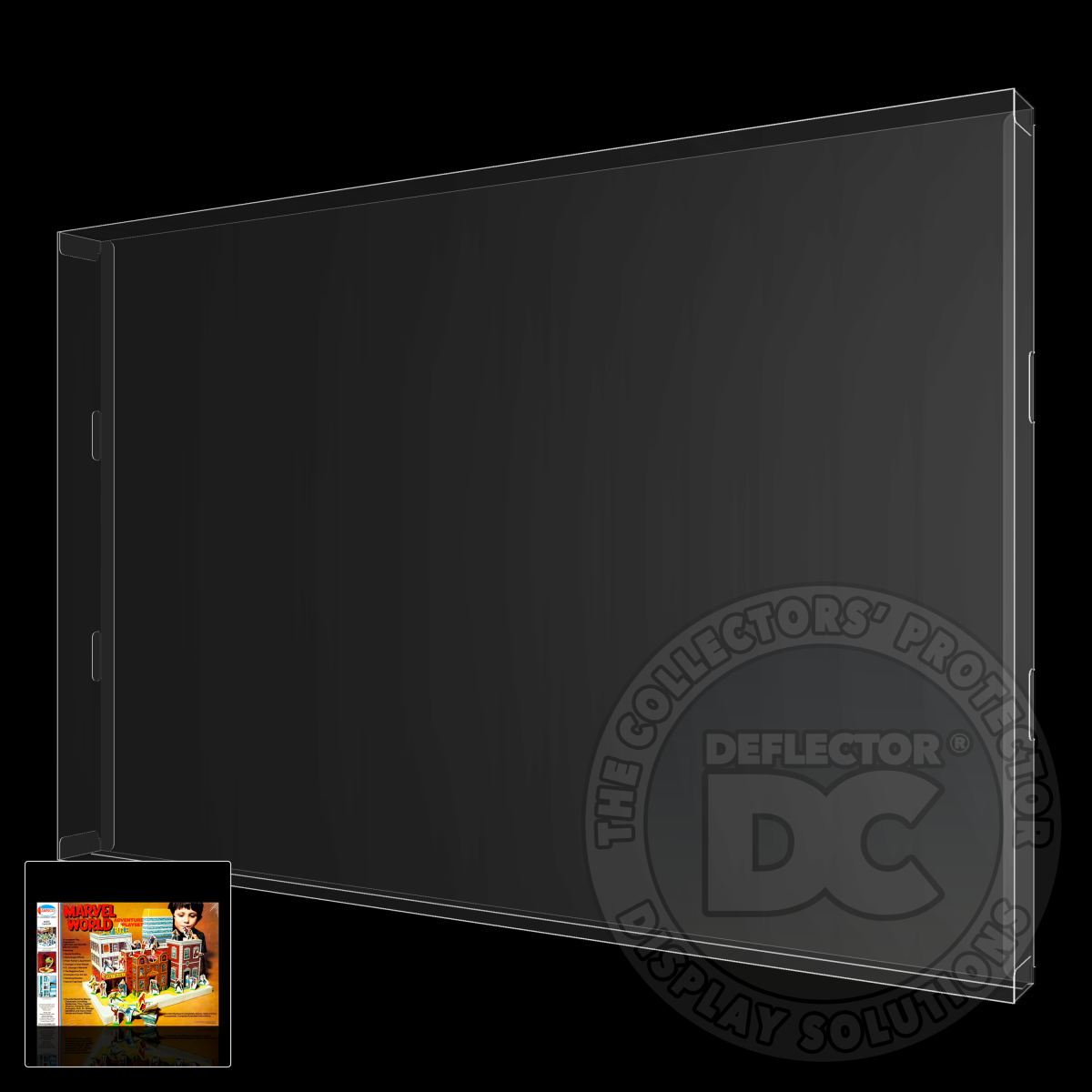 Marvel World Adventure Playset (AMSCO) Display Case