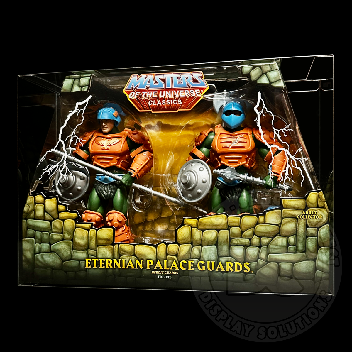 Masters Of The Universe Classics Eternia Palace Guards Display Case Folding Display Case
