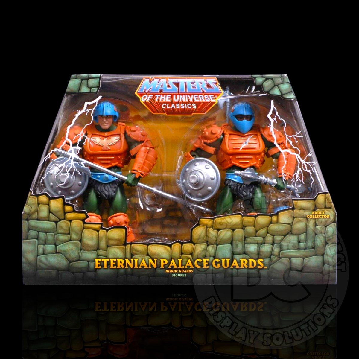 Masters Of The Universe Classics Eternia Palace Guards Display Case Folding Display Case