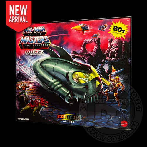 Masters Of The Universe Origins Collector Vehicle Display Case Deluxe 600µm Folding Display Case