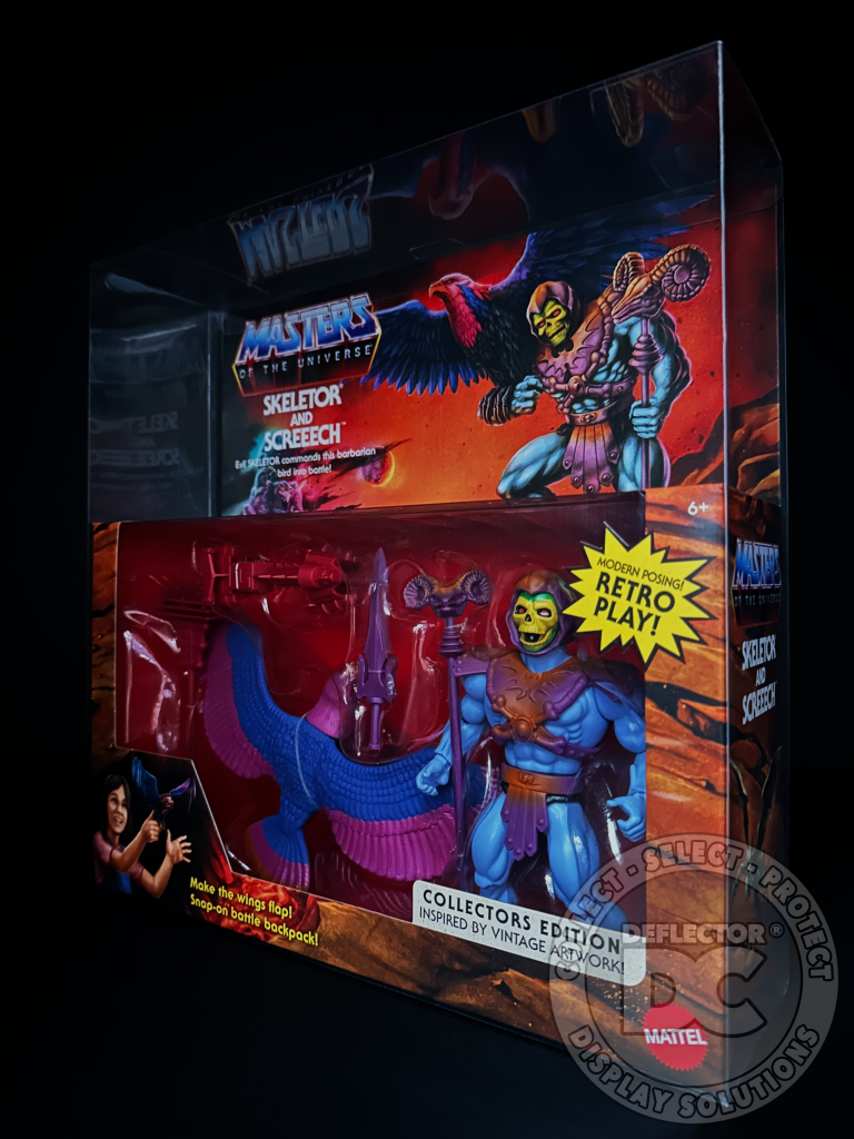 Masters Of The Universe Origins Skeletor and Screeech Figure