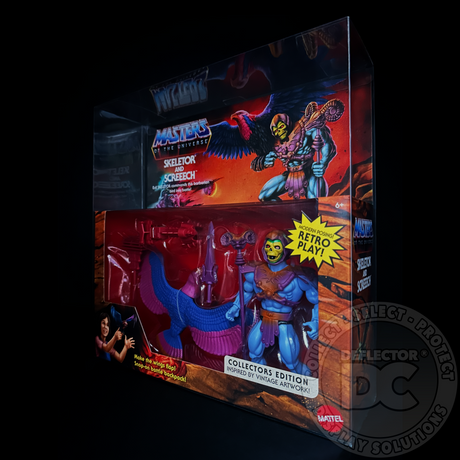 Masters Of The Universe Origins Skeletor and Screeech Figure